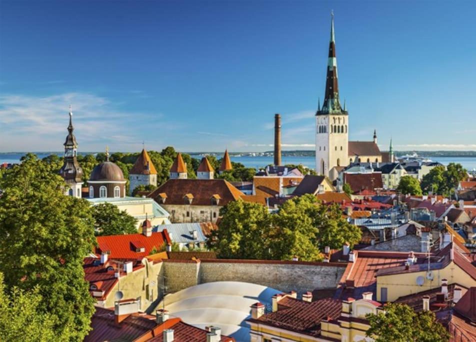 Charming Loft Near Old Town Leilighet Tallinn Eksteriør bilde